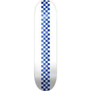 Heart Supply Skateboards Checker Board White / blue - 8" x 32"