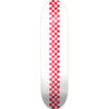 Heart Supply Skateboards Checker Board White / Red - 8.25" x 32"