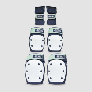 REKD Adult Heavy Duty Triple Pad Set - Blue/Mint