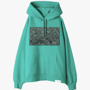 CRACK IS WACK HOODIE - DIAMOND BLUE Med