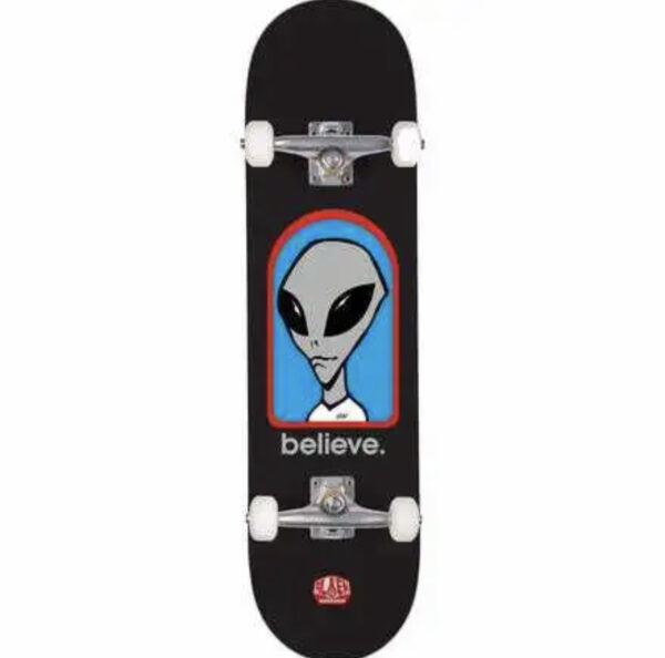 Alien Workshop Believe Complete Skateboard Black 7.75"