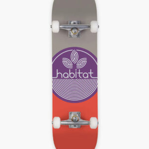 Habitat Leaf Dot Complete Skateboard - 8"