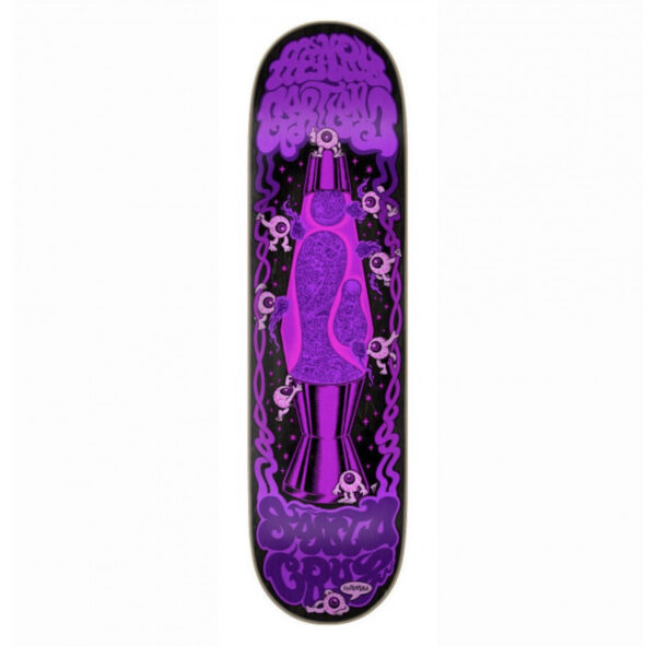 Santa Cruz Pro Deck Gartland Lava Lamp Purple 8.28 IN